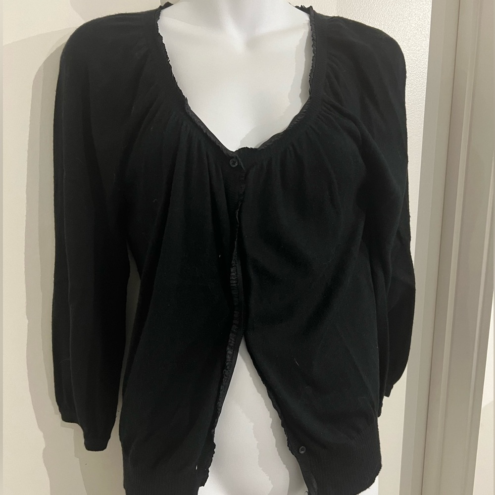 *Merona* black cardigan